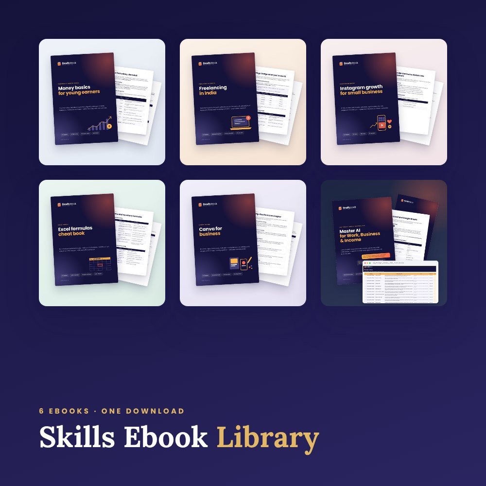 Skills Ebook Library (6 Ebooks) – bundle preview