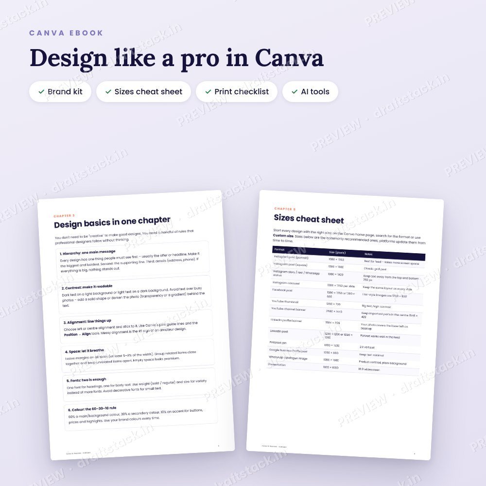 Canva for Business: Brand, Social Posts & Print Design Guide (Ebook) – preview 2
