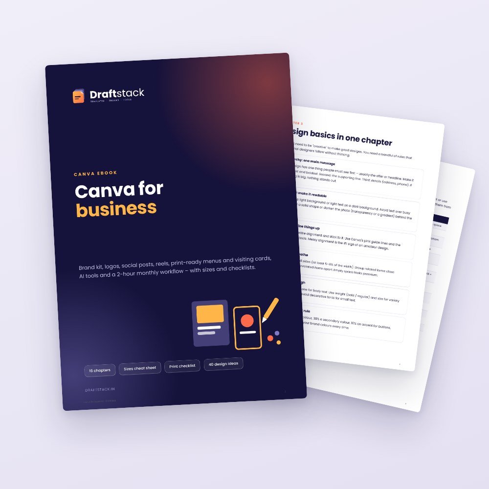 Canva for Business: Brand, Social Posts & Print Design Guide (Ebook) – ebook preview