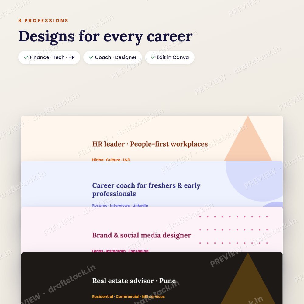 LinkedIn Banner Templates + Profile Guide (8 Canva Designs) – preview 3