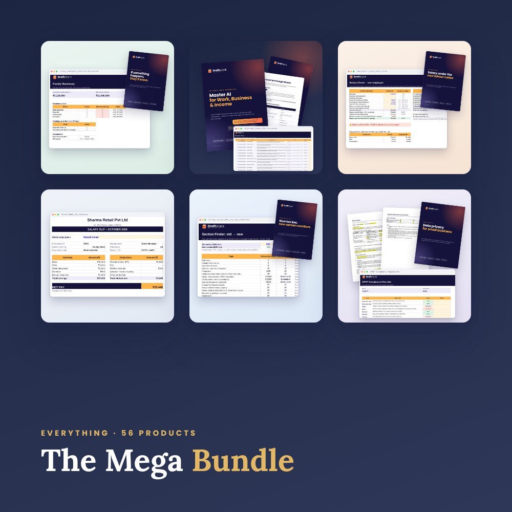 Draftstack Mega Bundle: Everything – bundle preview